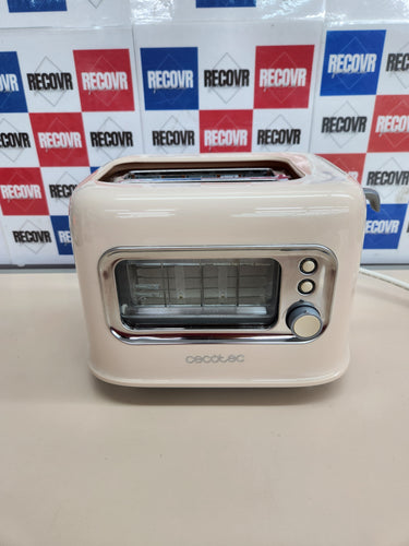 Tostadora 700W Vertical con 2 Ranuras Anchas Cecotec